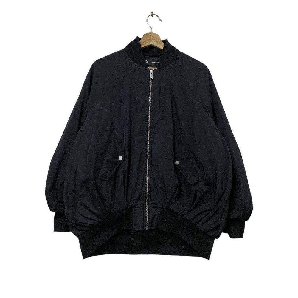 GU x UNDERCOVER MA-1 Bomber Jacket Black Size Med Japan Jun Takahashi